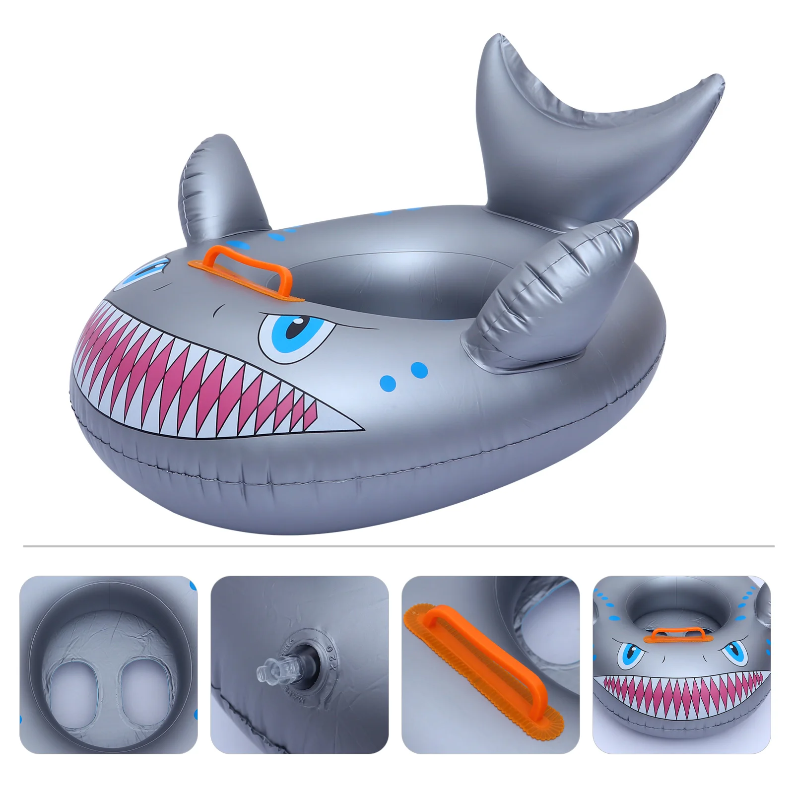 

Children's Swimming Ring Toddlers Summer Bath Seat Pool Toy Boats Babies Baby Toys Inflatable Neck Infant