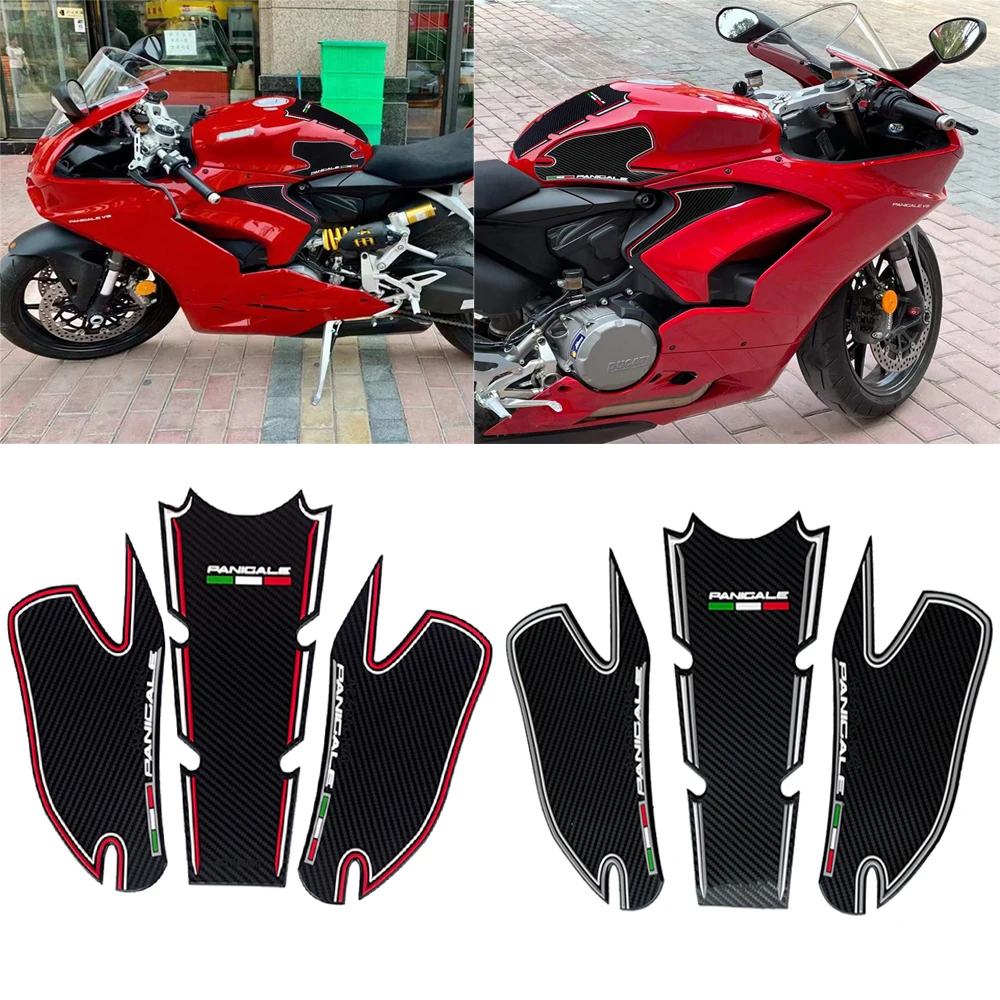 Крышка топливного бака мотоцикла наклейка противоскользящая тяговая для Ducati