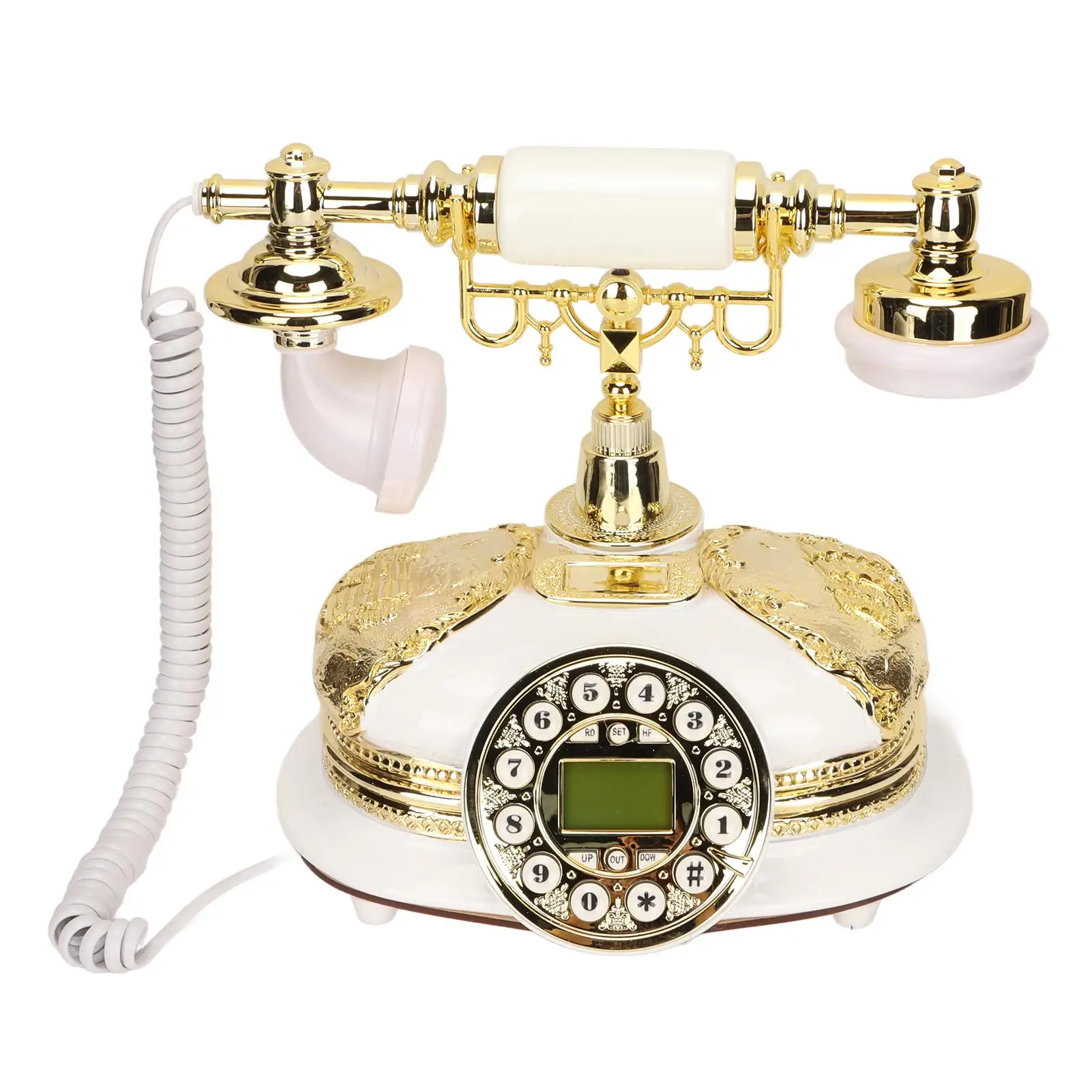 MS-5600B старинный европейский стационарный телефон с ЖК-дисплеем гарнитура для