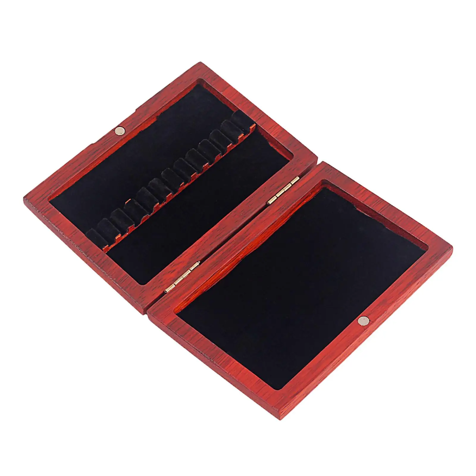 

Wooden Oboe Reed Case Storage,Reeds 12Pcs Capacity Box,Multi-Instrument Reed