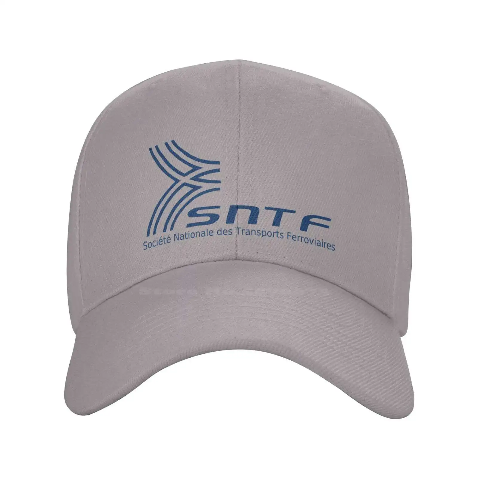 

National Company for Rail Transport Logo Print Graphic Casual Denim cap Knitted hat Baseball cap