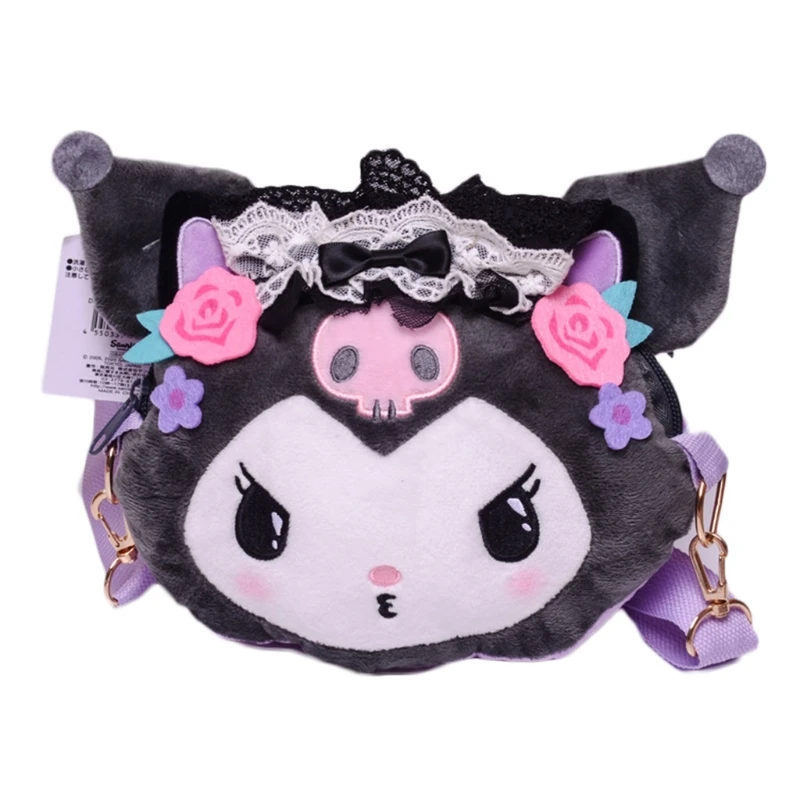 

Cartoon Plush Toy Cute Little Devil Anime Kawaii Soft Plush Cosmetic Bag Stationery Pen Storage Bag for Birthday Gifts
