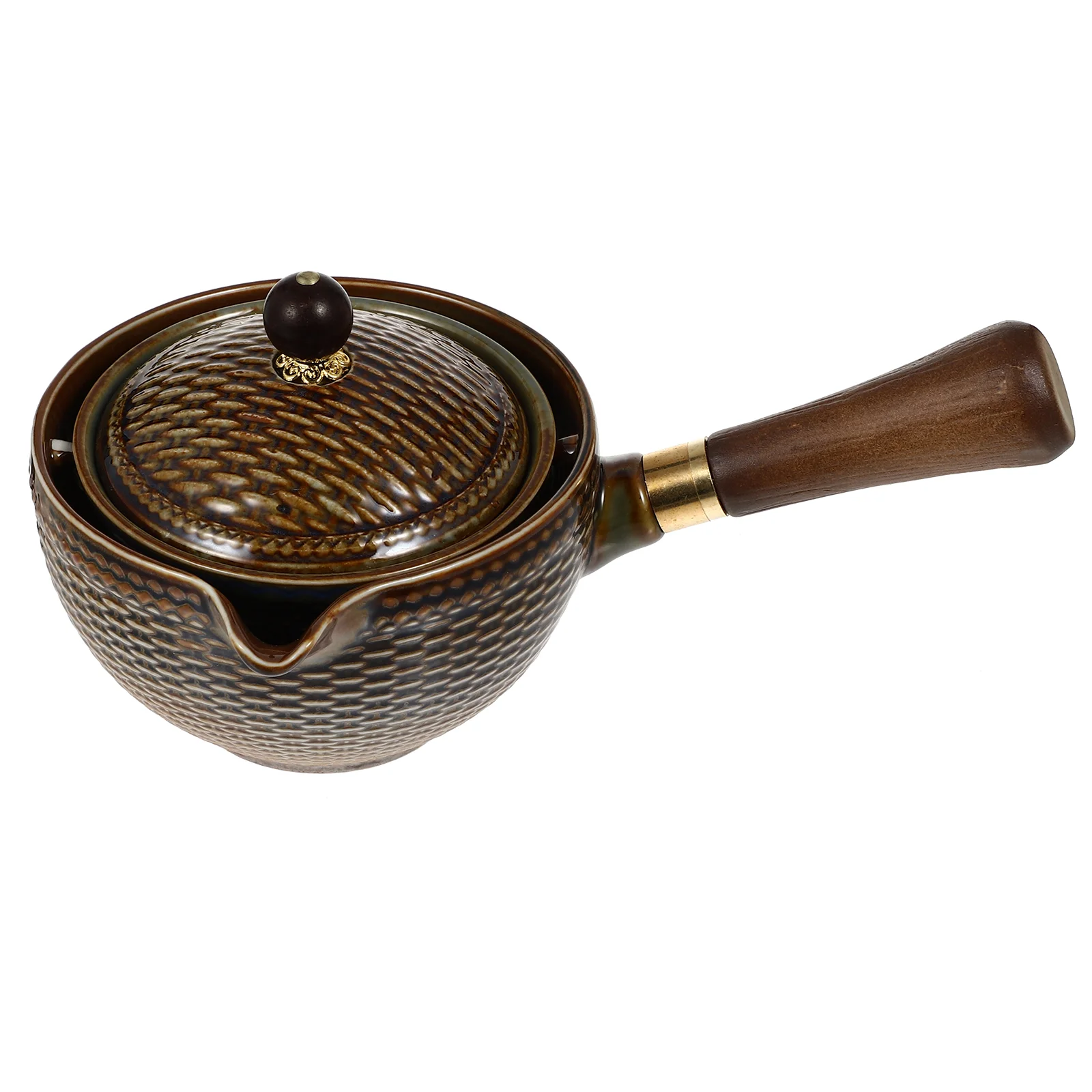 

Automatic Coffee Mugs Set Restaurant 360 Degree Rotary Practical Set Household Retro Ceramics Travel