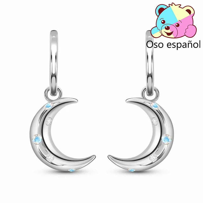 

Женские серьги из серебра 925 пробы, с испанским медведем, 2022