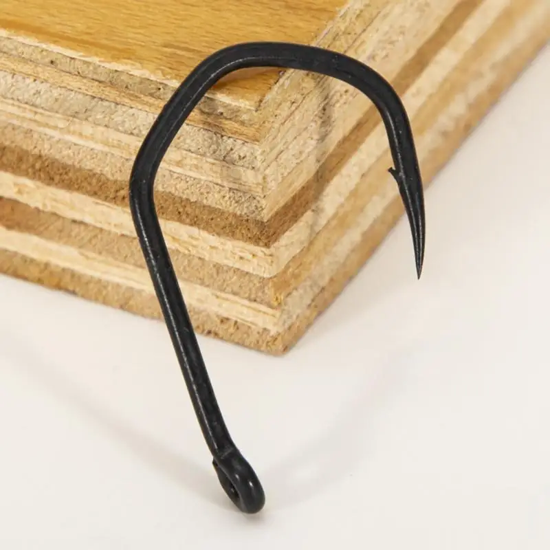 

10pcs Offset Sport Circle Fishing Hook Carp Fishhook Jig Big Barbed Hook High carbon steel Fishing equipment