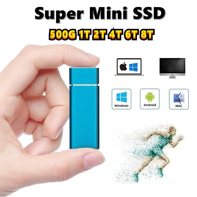 Портативный накопитель M.2 SSD 16 ТБ 8 4 USB 3 1 | Автомобили и мотоциклы