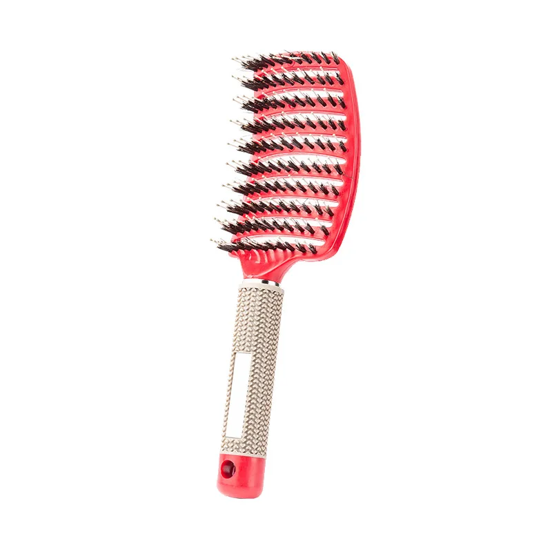 

1pcs Detangler Hair Brush Hairbrush Anti Klit Brushy Haarborstel Bristle Nylon Scalp Massage Tangle Teaser Hair Brush Comb Women