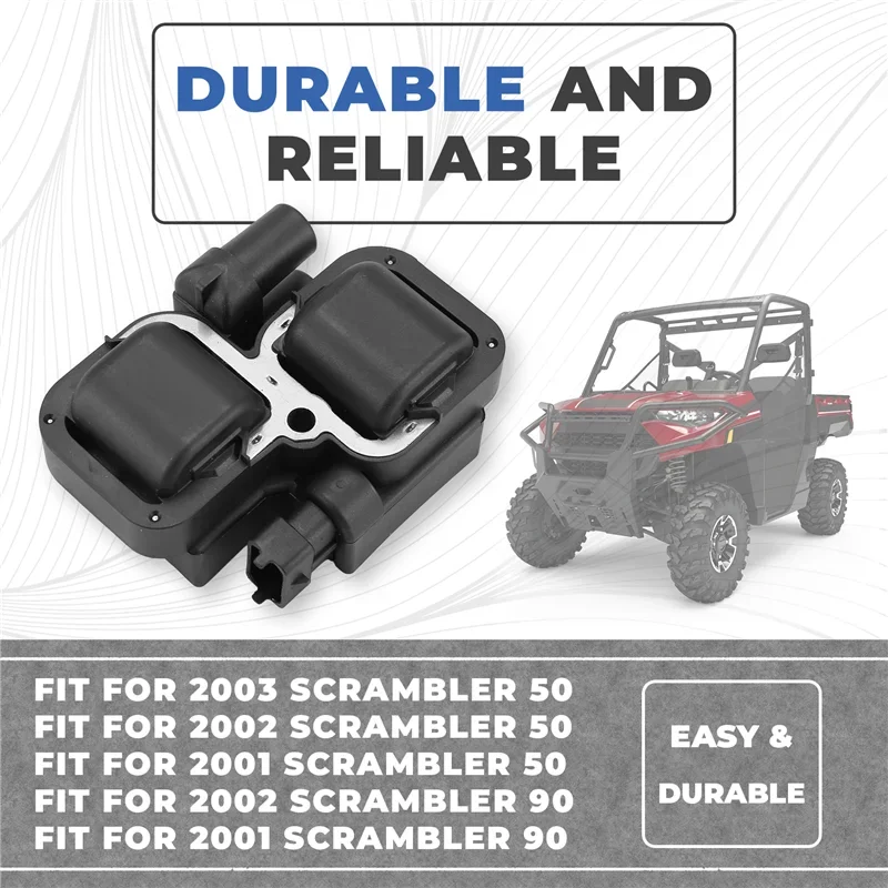 Фото Внешняя катушка зажигания 2876049 4010425 для Polaris Ranger RZR 800 900 1000 XP EFI 2005-2020 гг. №5