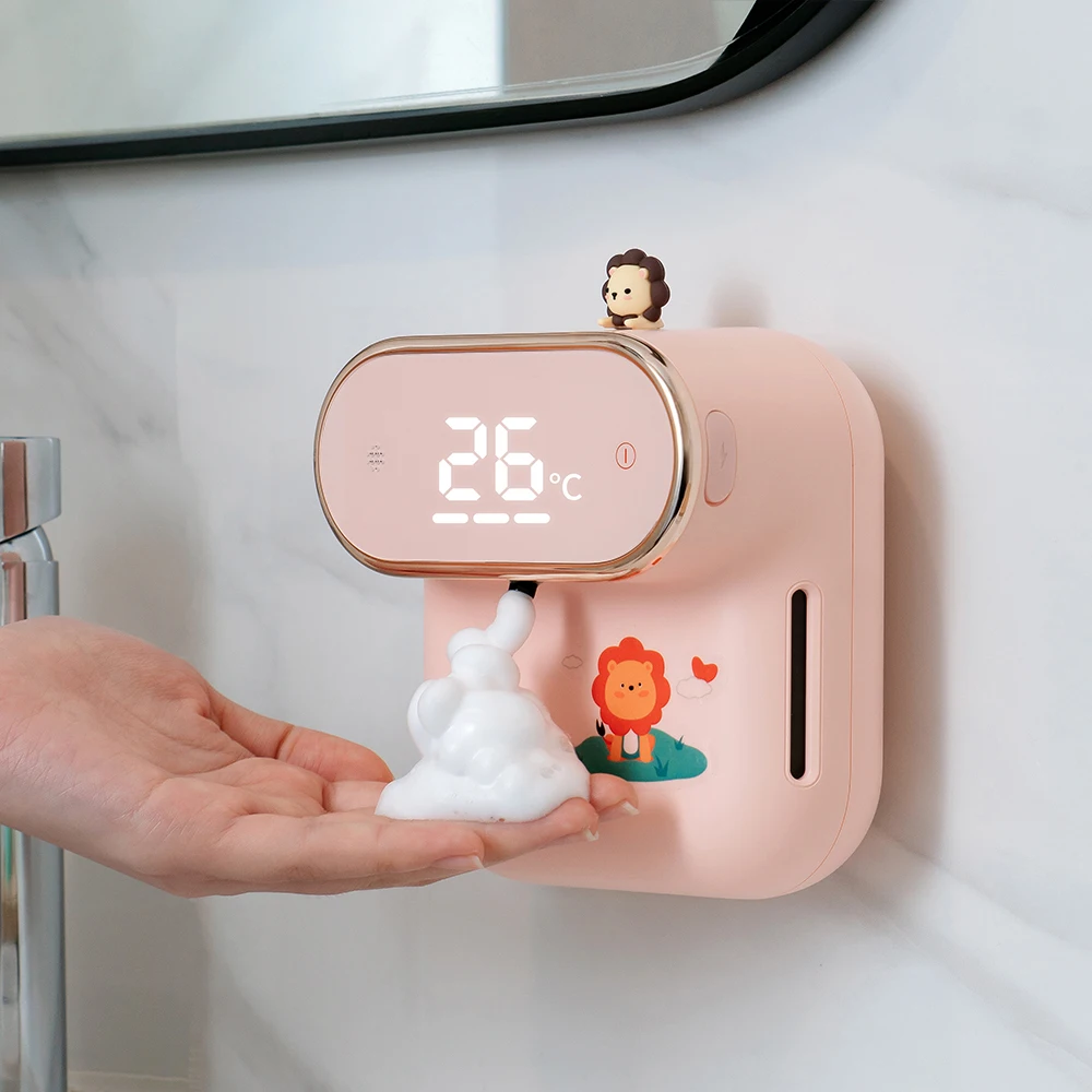 

350ml Automatic Foam Soap Dispenser Wall Mount / Touchless Sensor Smart Infrared Sensor Liquid Soap Dispenser Hand Sanitizer