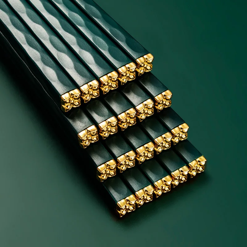 

1Pairs High Quality Japanese Non-Slip Chopsticks Korean Home Hotel Restaurant Portable Healthy Food Stick for Sushi Chopstic
