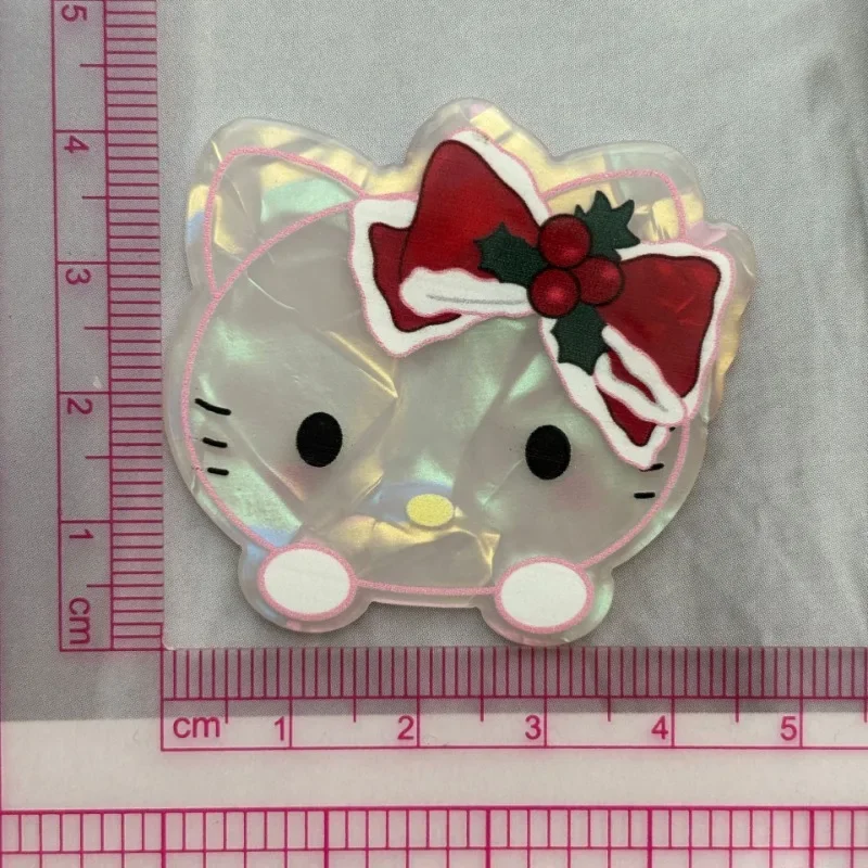 Рождественские элементы Sanrio нашивка милый Hello Kitty Kuromi LALULU большой акрил DIY