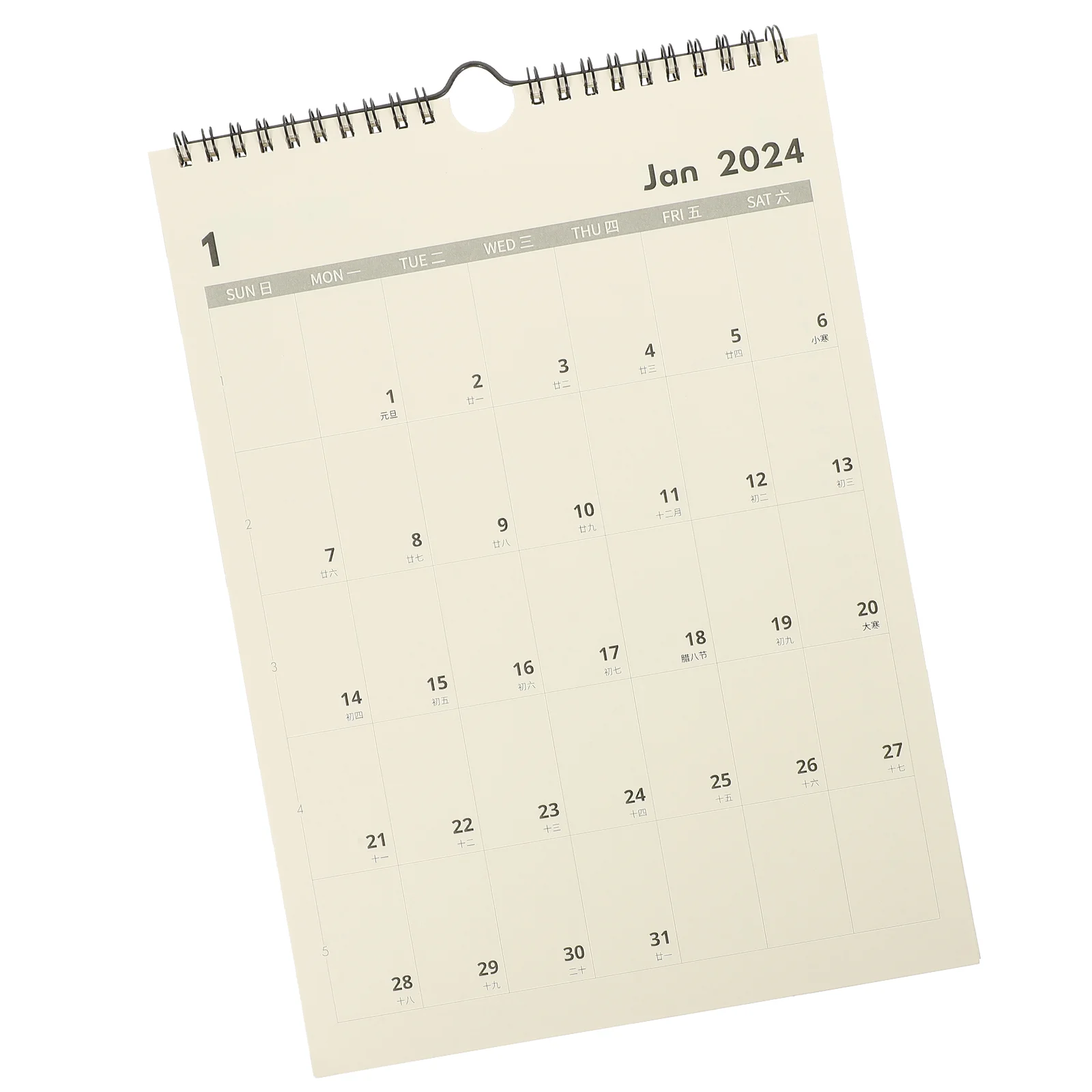 

2024 Wall Calendar Room Monthly Year Sturdy Appointment Daily Use Home Office Countdown