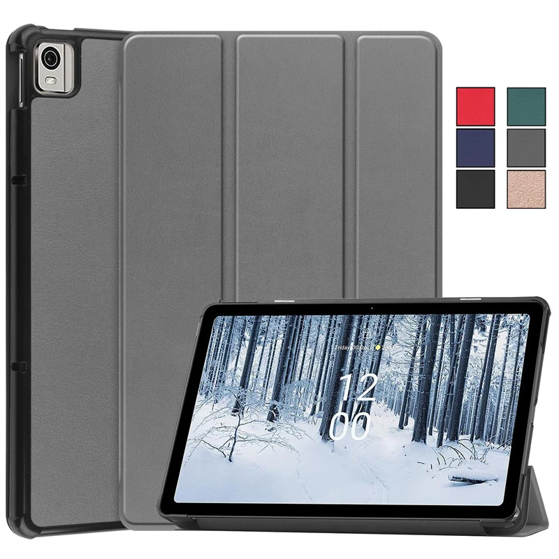 

Магнитный складной кожаный чехол-подставка для планшета Nokia T21 2022, 10,4 дюйма