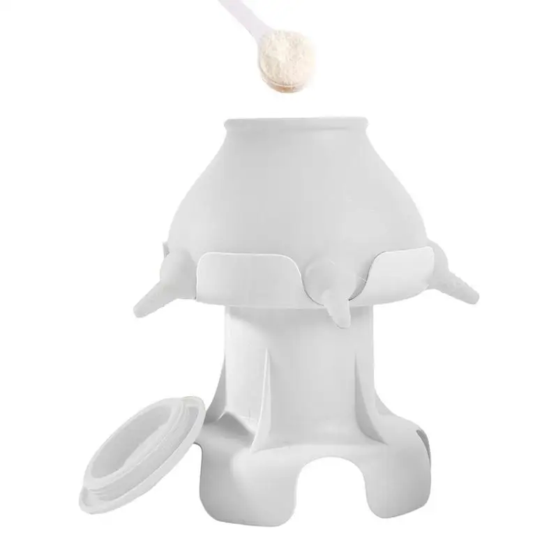 

Puppy Milk Feeder Puppy Bottles Nursing Station With 5 Silicone Nipples Pet Milk Feeding Bowl For Multiple Puppies Kittens Small