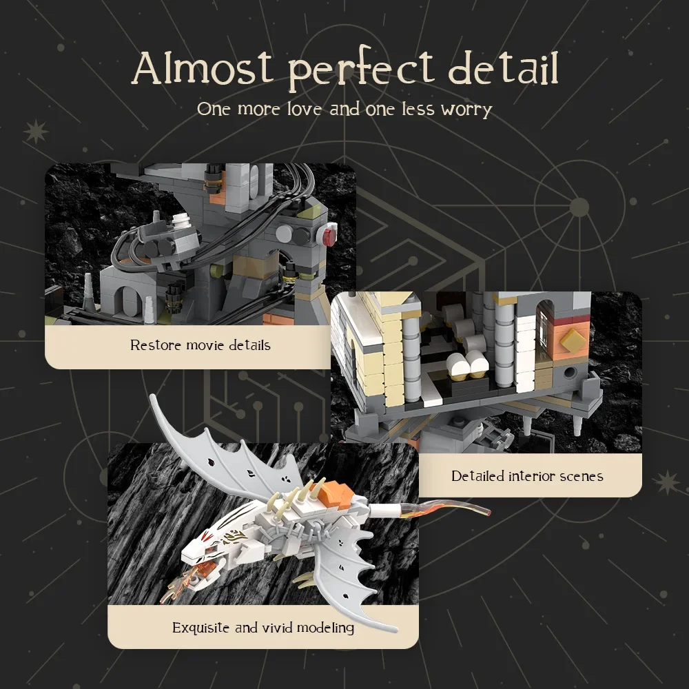 Конструктор MINISO Гарри Поттер Гринготтс Банк