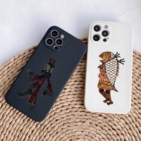 chinese style plays are phone case black white for iphone 12promax 13 11 pro max mini xs x xr 7 8 6 6s plus se 2020 funda cover