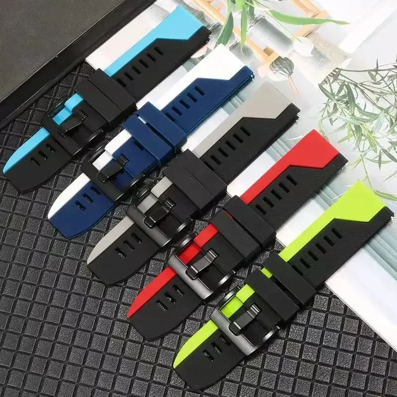 Силиконовый Ремешок Для Часов Ticwatch Pro 3 GPS Мужской Спортивный Сменный Браслет