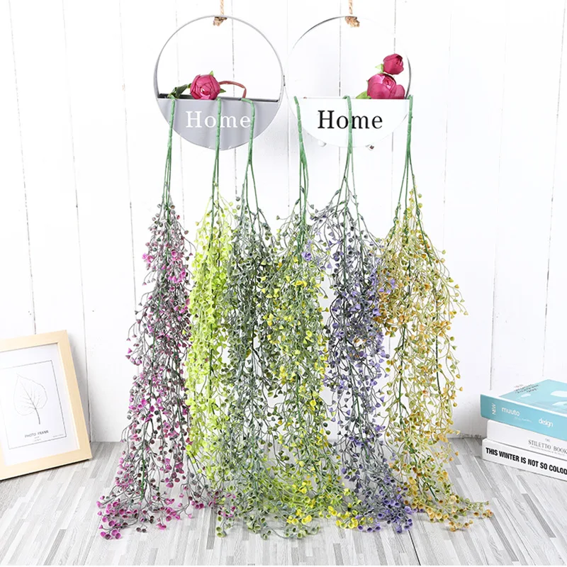 

Artificial rattan exquisite wedding home decoration layout simulation plant decoration wall hanging hanging vine green plants