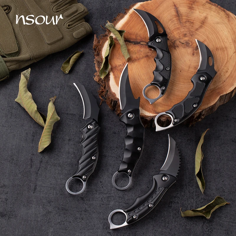 Five kinds of exquisite claw knives, suitable for outdoor survival, daily home use, is a portable outdoor survival knife
