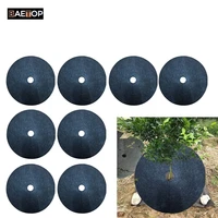 tree protection weed mats non woven mulch ring weeding barrier plant cover anti grass gardening fabric for weed control root