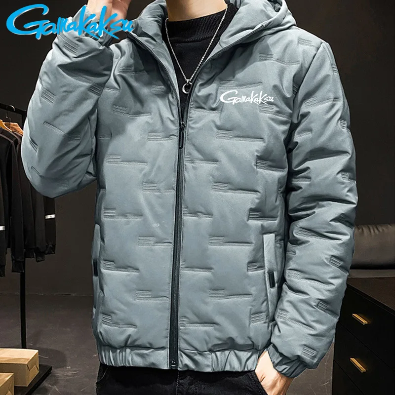 

Мужская зимняя сохраняющая тепло рыболовная куртка с бархатной подкладкой, ветрозащитное Походное Велосипедное пальто, водонепроницаемая...