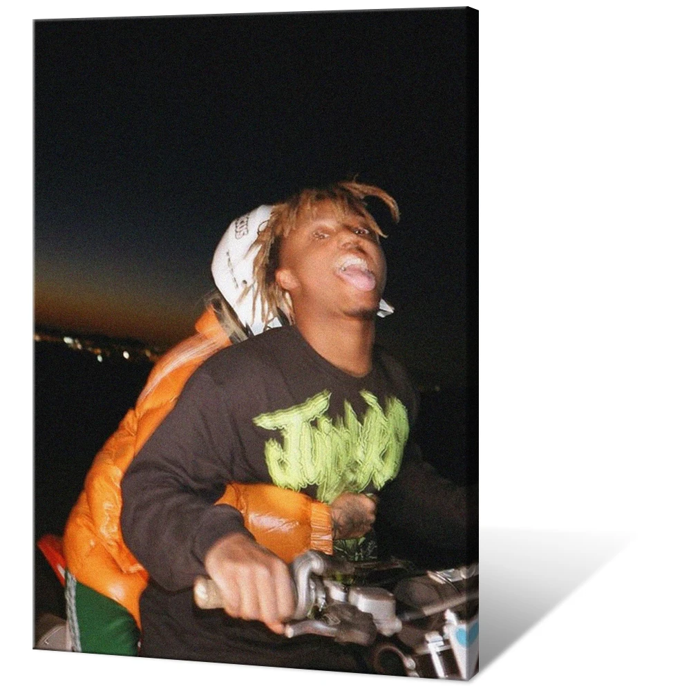 

Juice Wrld Poster Home Decor Rapper Canvas Wall Art Hanging Picture Print Decorative Painting Posters Room Aesthetic