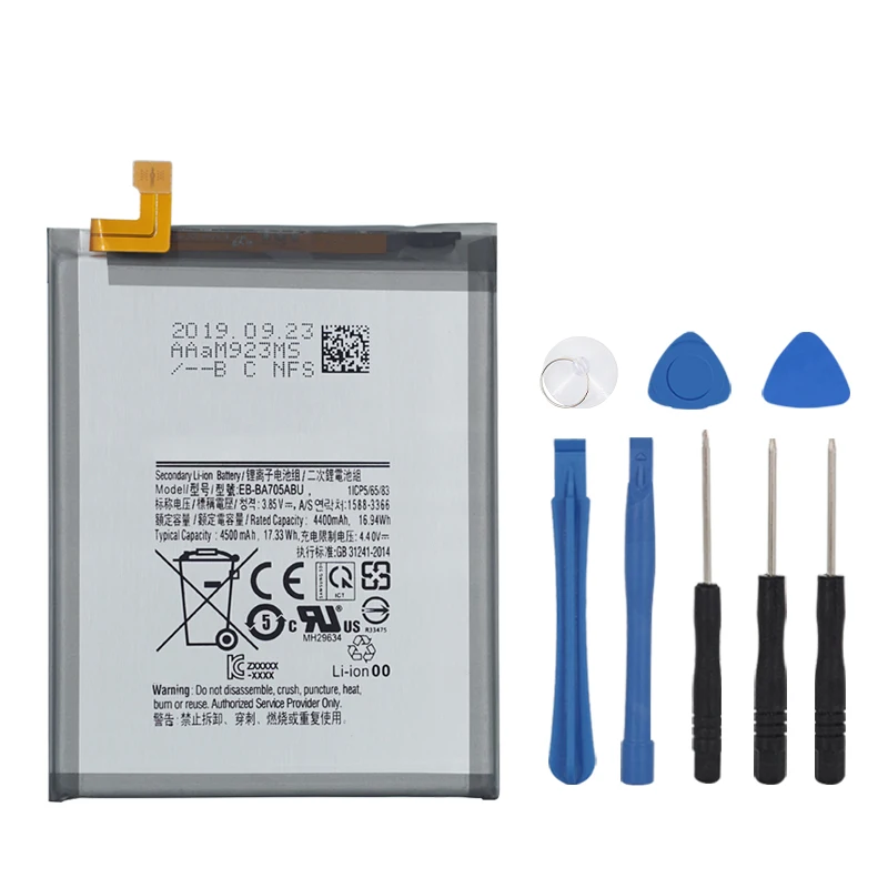 

OHD Оригинальная батарея большой емкости для Samsung Galaxy A70 A705 EB-BA705ABU A705FN SM-A705 4500mAh batteria