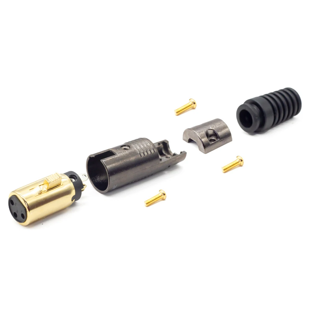 Адаптер для микрофона 3 контакта штекер/гнездо