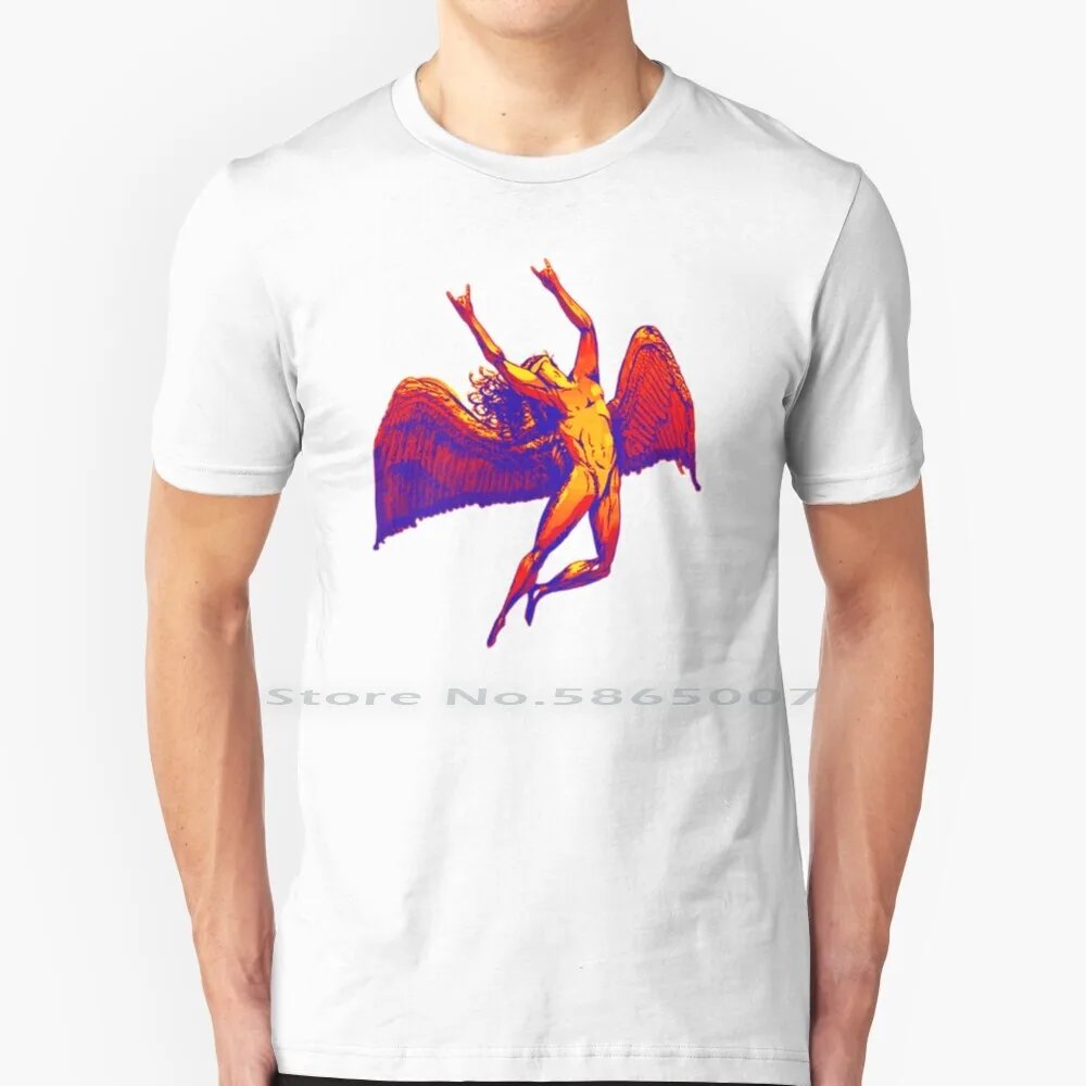 

Metal | Icarus Trendy | White Background T Shirt 100% Cotton Trending Stuff Big Sale Discount Band Popular Best Selling Seller