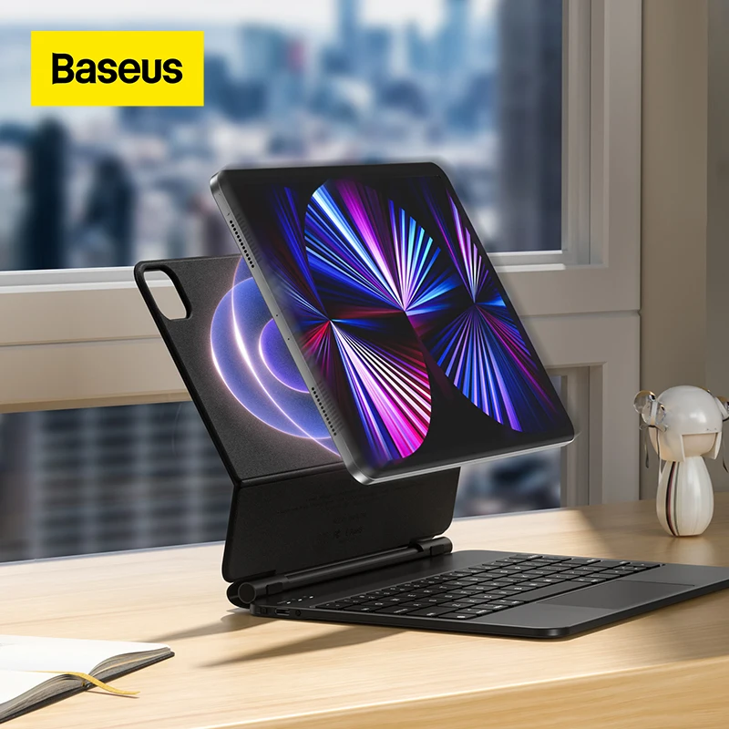 

Baseus Bluetooth Wireless Keyboard Case for iPad Pro Magnet Keyboard For iPad Air 5 4 Case Tablet Folding Keyboard With Trackpad