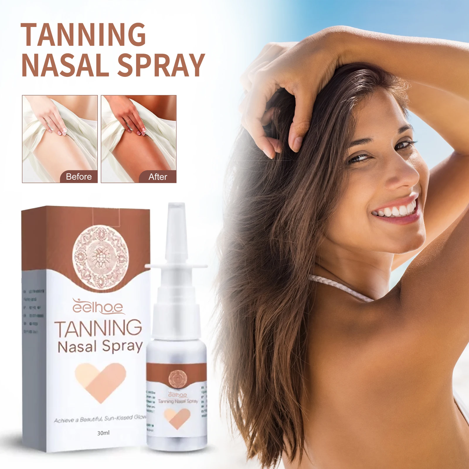 

Black Aid Nasal Spray Self-tanning Sunbathing Antique Bronze Color Wheaten Sun Aid Skincare Tanning Cream For The Body Lotion