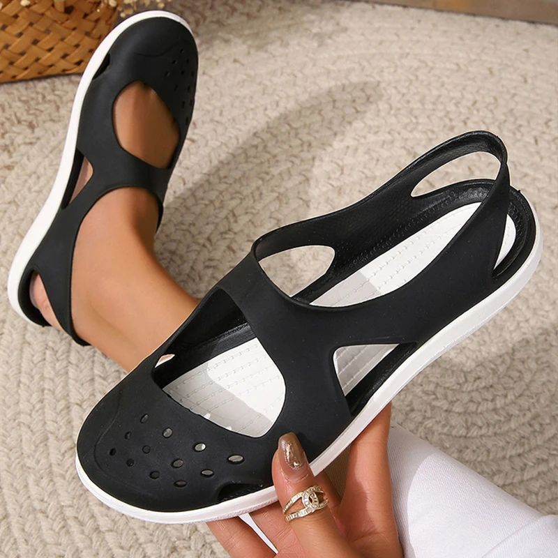 2023 Women's Sandals Lightweight Women Sandals Outdoor Soft Female Casual Shoes Comfortable Anti-slip Flat Shoes Free Shipping