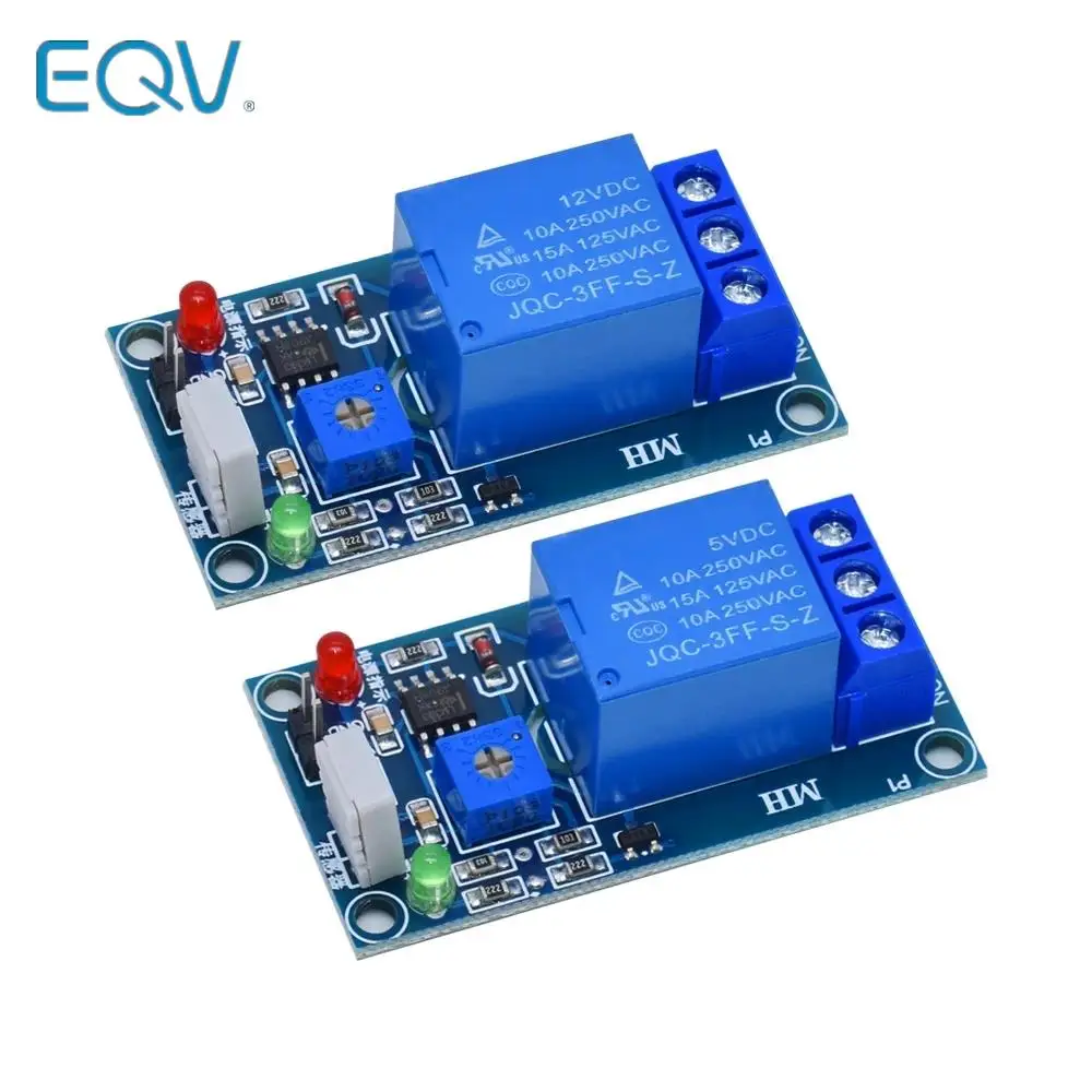 

HR202 DC 5V 12V 1 Channal 1CH Humidity Sensor Switch Relay Module Control Board Humidity Sensor Module