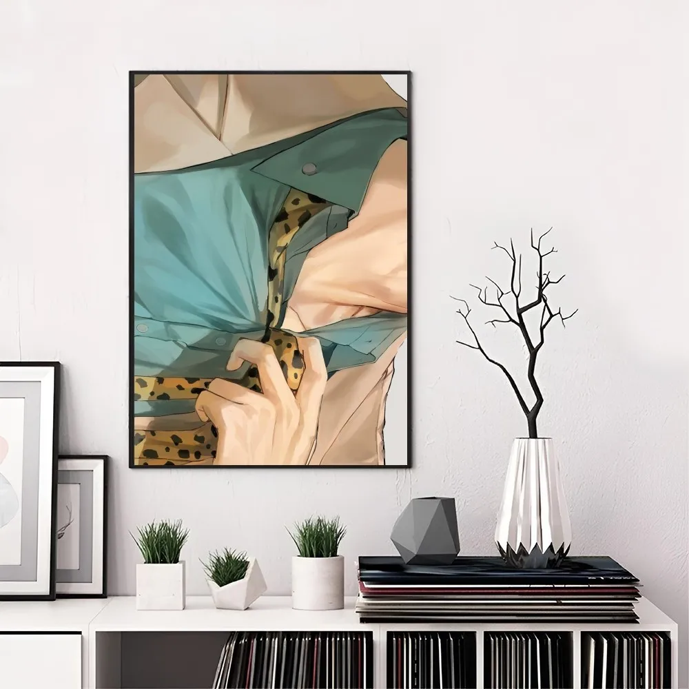 Художественный бумажный постер juютсу Kaisen Nanami Kento с принтом для дома гостиной