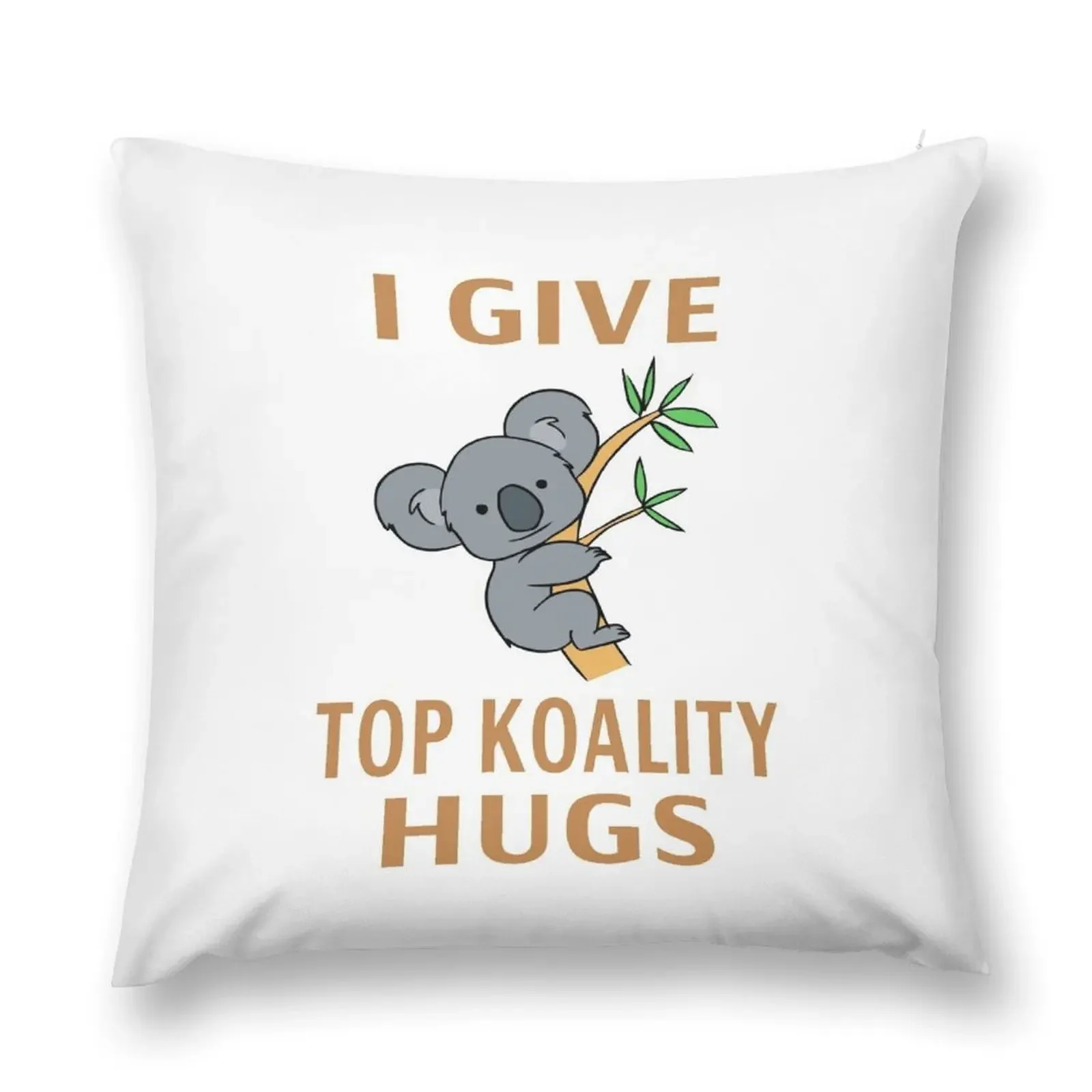 I Give Top Koality Hugs Декоративная подушка Диванные подушки Роскошные декоративные