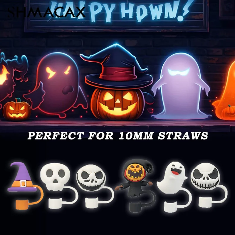 Креативная шапка из соломы в виде черепа призрака мультяшная серия для Хэллоуина