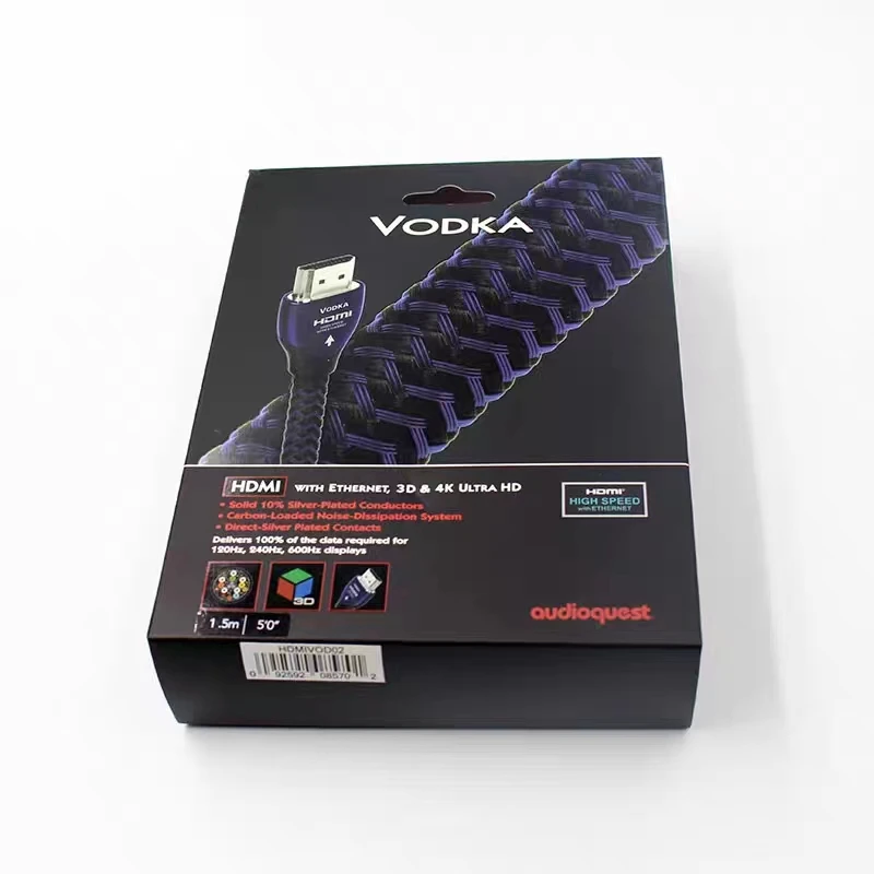 HDMI-совместимый кабель водки плазменное видео AV TV 3D и 4K Ultra HD 2160P HIFI