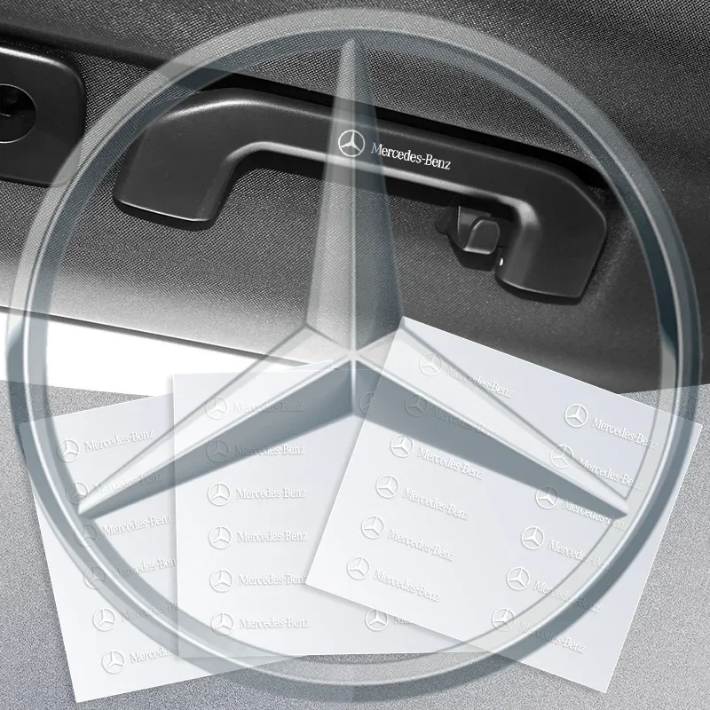 Защитная наклейка на дверную ручку автомобиля из ПВХ стеклоочиститель для Mercedes