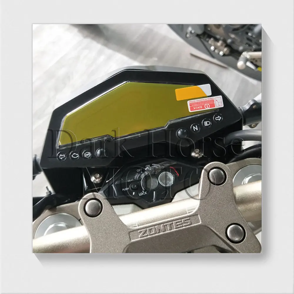 

Motorcycle Gauge Membrane Gauge Protection Scratch Resistant Waterproof TPU Membrane FOR ZONTES ZT 310-R