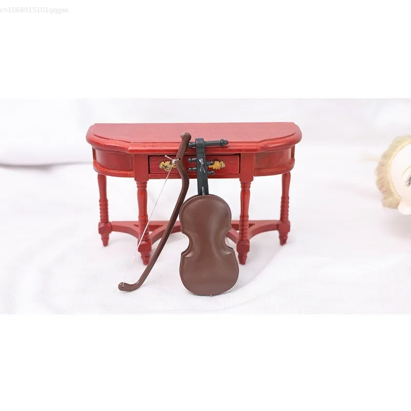 1 шт. мини-рождественская виолончель с древесным зерном инструмент имитация