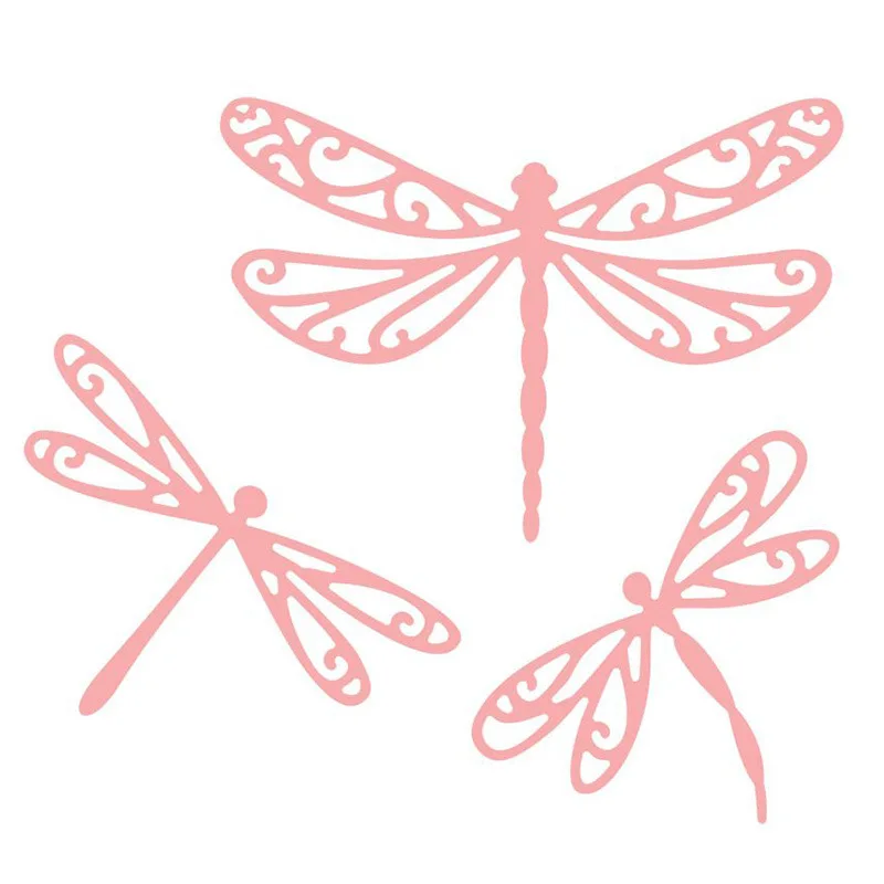 

Flying Dragonfly Metal Cutting Dies Border New Arrival 2022 Scrapbooking Paper Craft Decoration Supplies Card Making Die Cuts