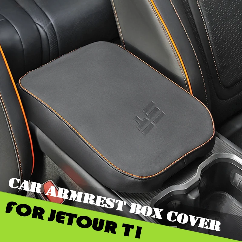 Фото Чехол на подлокотник автомобиля, подходит для Jetour Shanhai T1 2024 2025, модифицированный автомобильный чехол переключения передач, центральная перчатка, аксессуары для салона автомобиля №1
