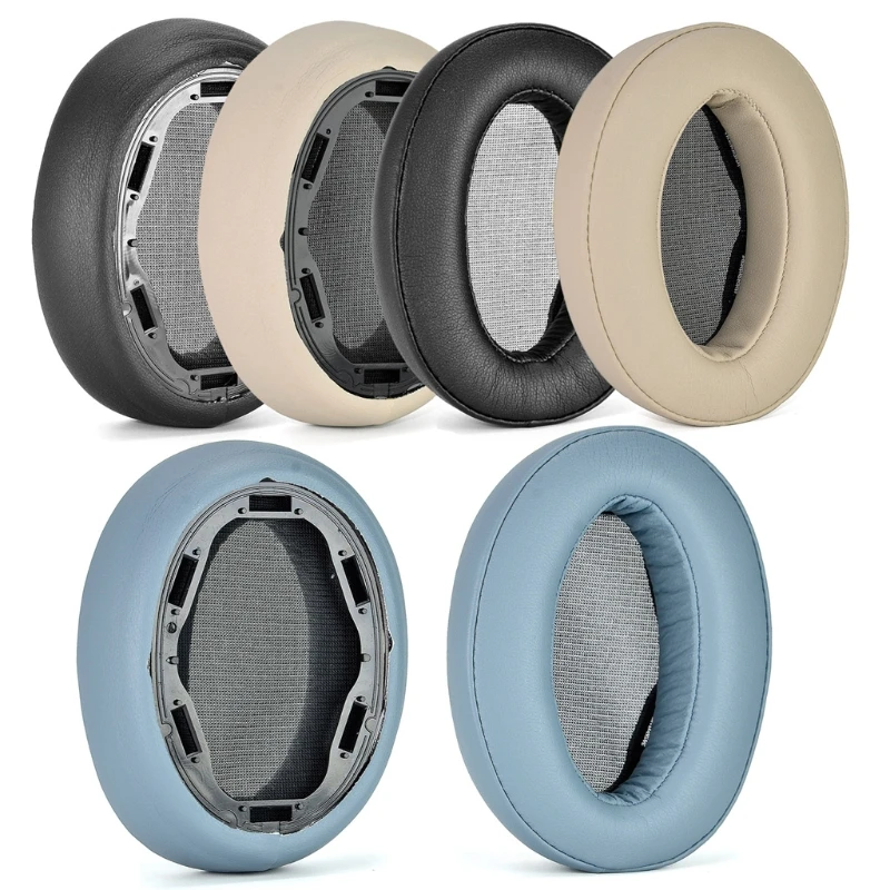 

Earphone Cushions Ear Pads Earmuff Pillow Cover Noise Canceling Headphones Sleeve for WH-910N Wireless Headset 2 Pack E1YA