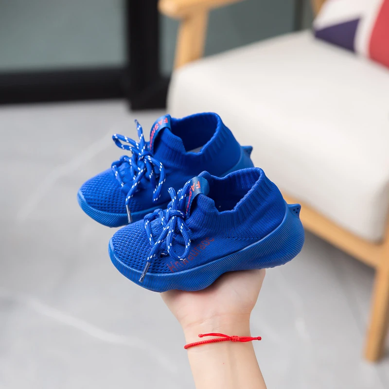 

2022 Breathable Mesh Kids Boys Girls Casual Daddy Shoes Children Running Sports Shoes Running Walking Sneakers Tennis Shoes