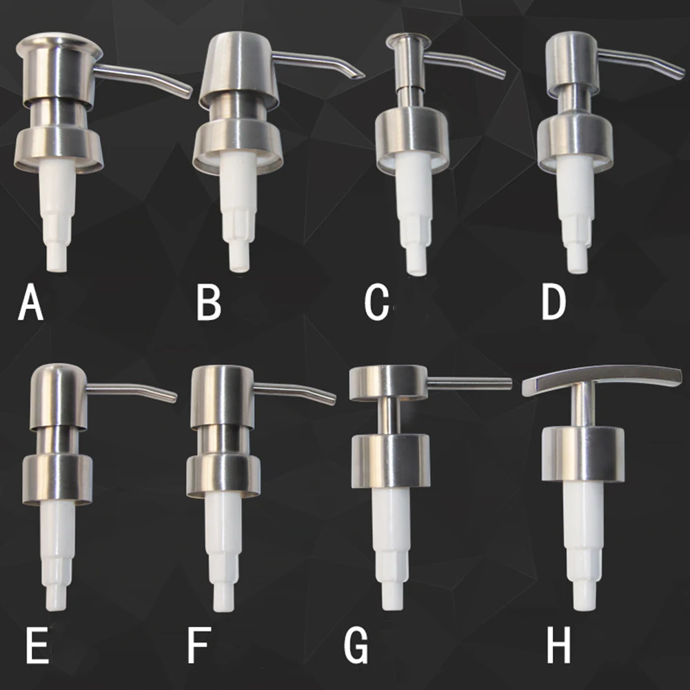 

Bottle Dispenser Soap Dispenser Press Head Stainless Steel Kitchen Tool Bottle Accessories Kitchen Liquid Soap Dispenser Pumps