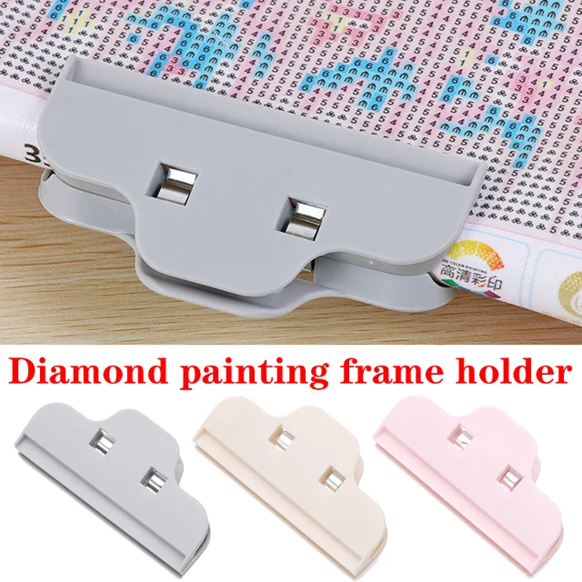 2pcs DIY Diamond Painting Tools Clips Cross Stitch Embroidery Fixing Tools Storage Sealing Clamp Tool Food Storage Seal Clip 1