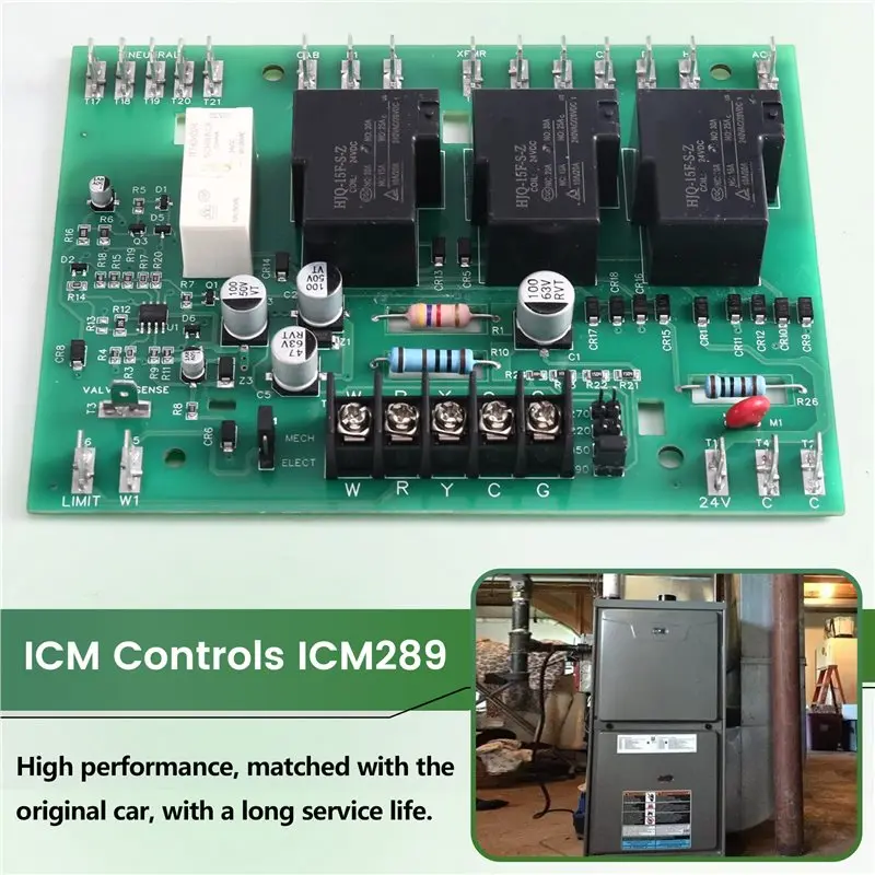 Фото 【КУХОННЫЕ АКСЕССУАРЫ】Плата управления ICM для печи Lennox ICM289, плата управления PCB1231-2C №2