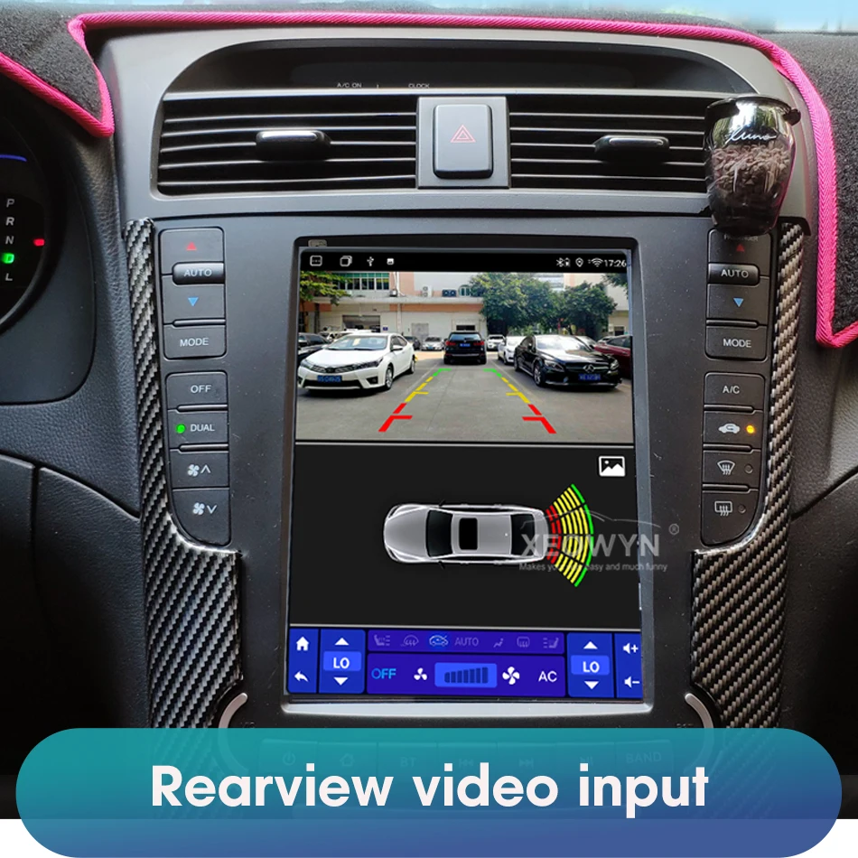 Android 12 Восьмиядерный Tesla Style CarPlay Автомагнитола для Acura TL 2004 2005 2006 2007 2008