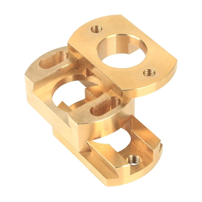 

18mm Oldham Coupling Brass T8 Z-Axis Screw Hot Bed Coupler Replacement for Ender-3/CR10 3D Printer Part Accssories