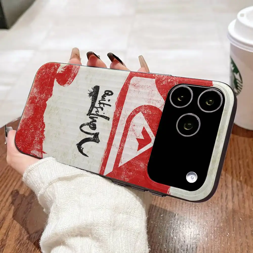 Фото Мягкий гофрированный чехол для телефона Q-QuiksilverS LOGO для IPhone 11 12 13 14 15 16 17 Pro Max Plus Pro, противоударный чехол №5